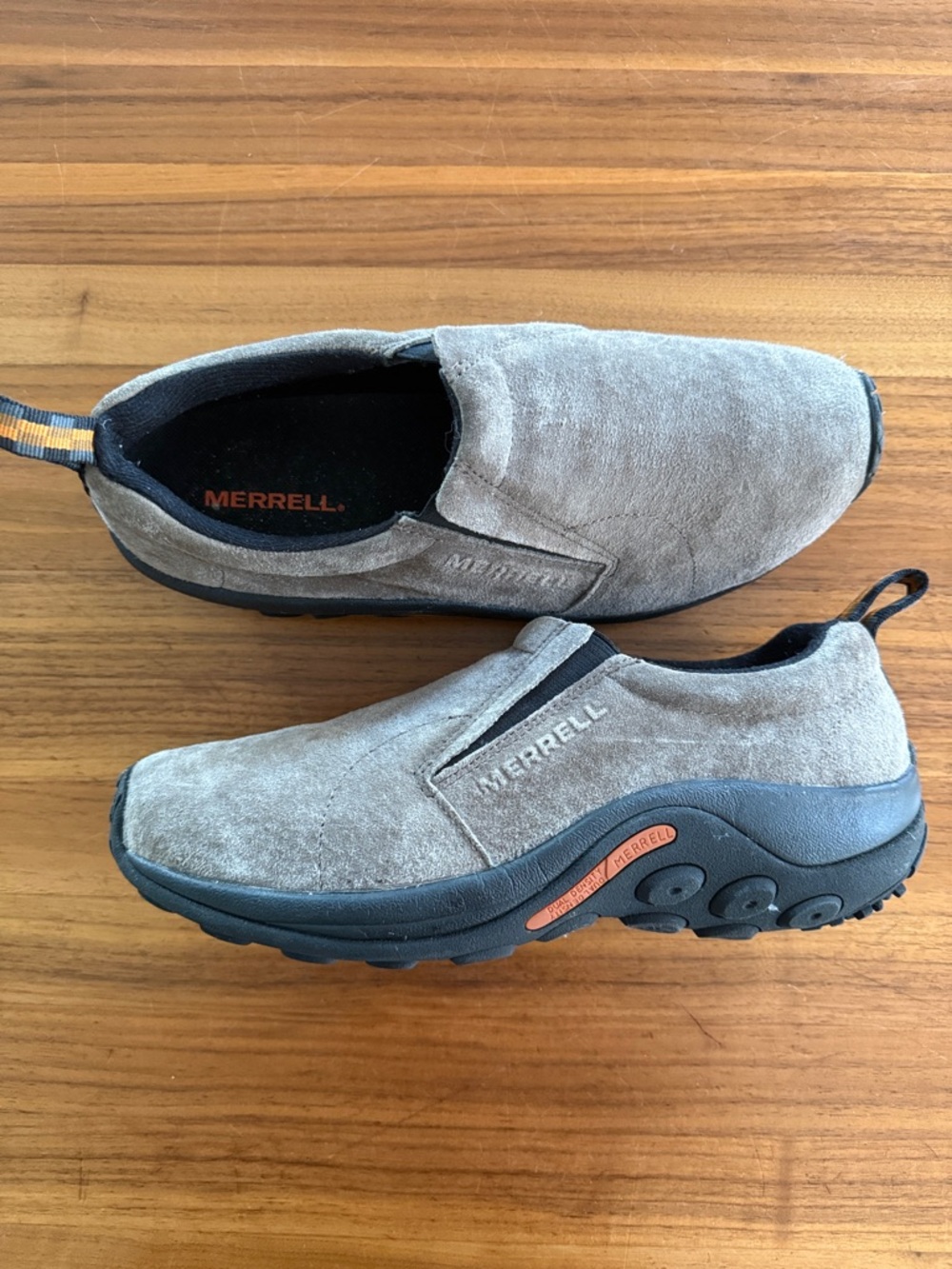 Work once! Merrell Men's Jungle Moc Slip-On in Classic Taupe sz men’s 10.5
